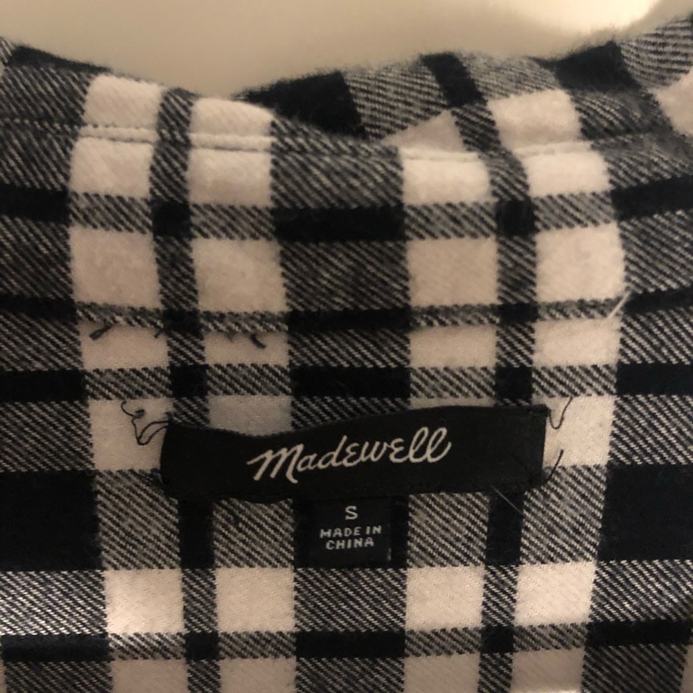 Madewell Side Button Flannel - image 3